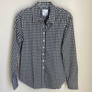 The Shirt Black and White Check Shirt Size M